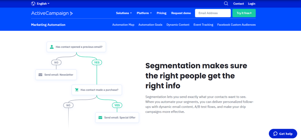 activecampaign segmentation