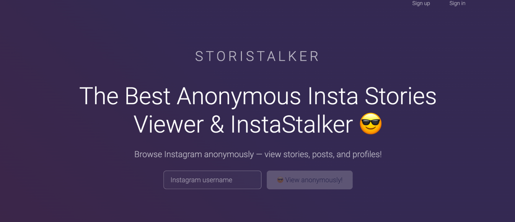 StoriStalker