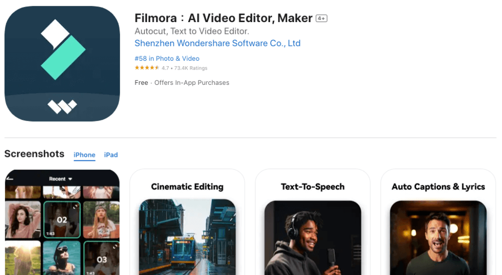 Filmora-editor