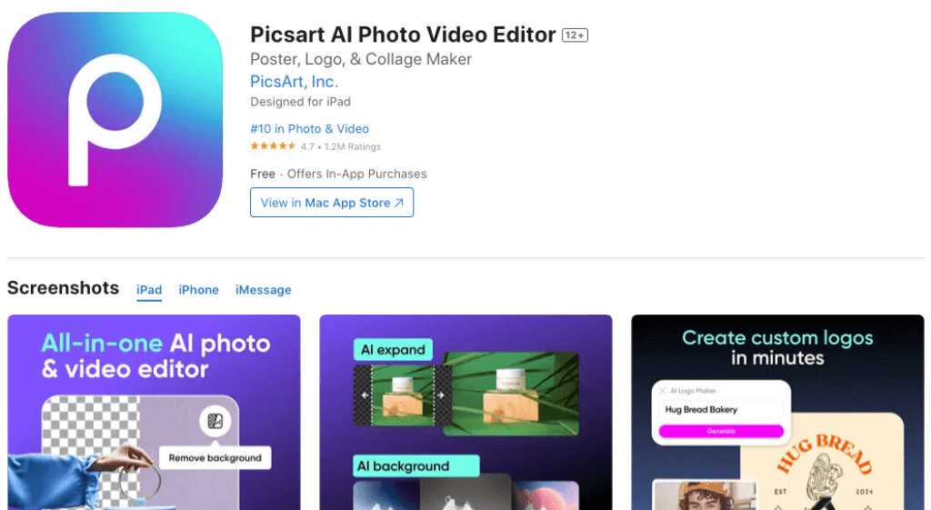 Picsart-editor