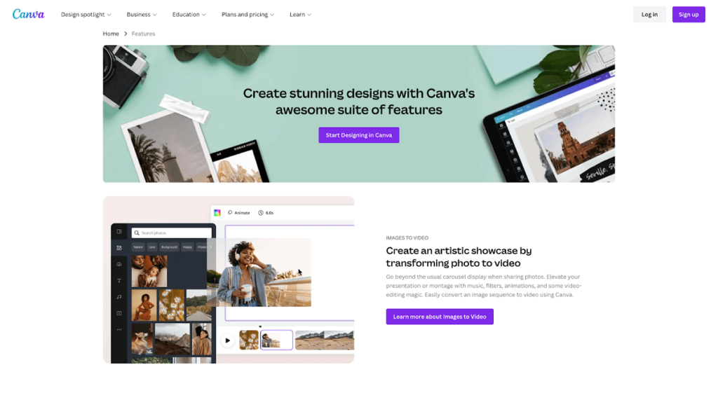 canva features