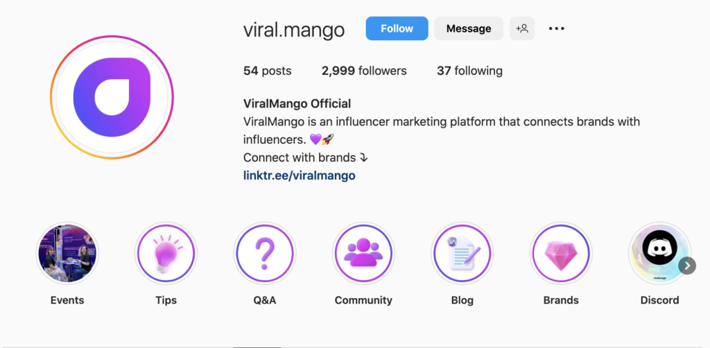 Viralmango's Instagram highlights