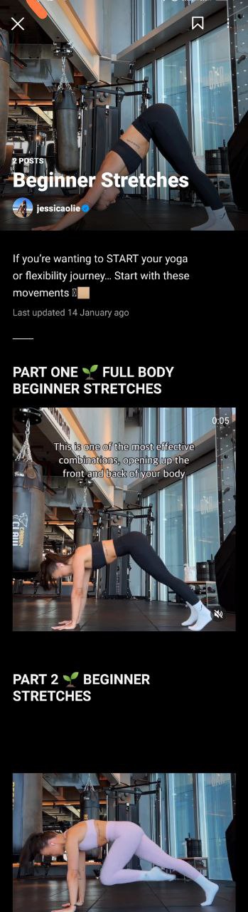 stretching post guide