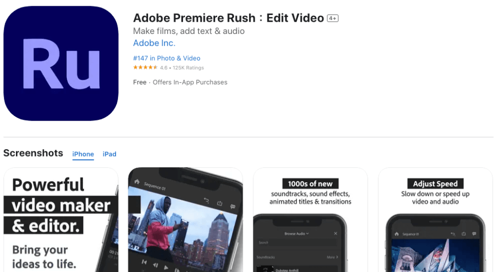 Adobe-rush-editor